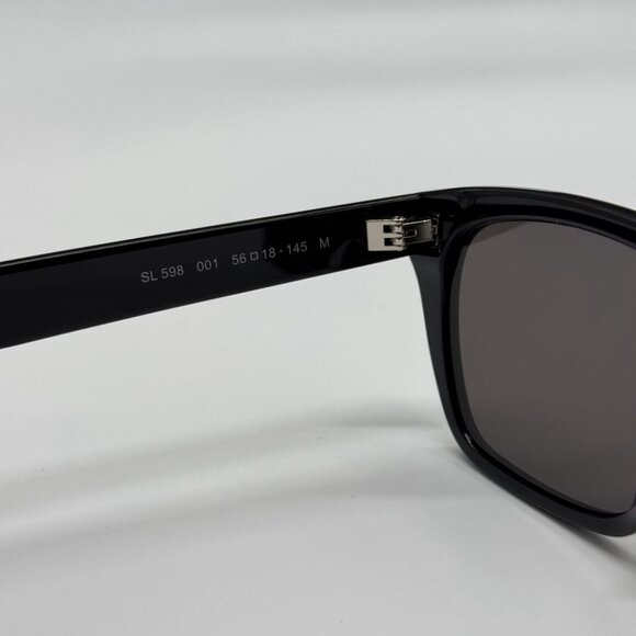 NEW SAINT LAURENT SL598 001 BLACK UNISEX SUNGLASSES SAINT LAURENT SL 598 001 - Picture 9 of 11